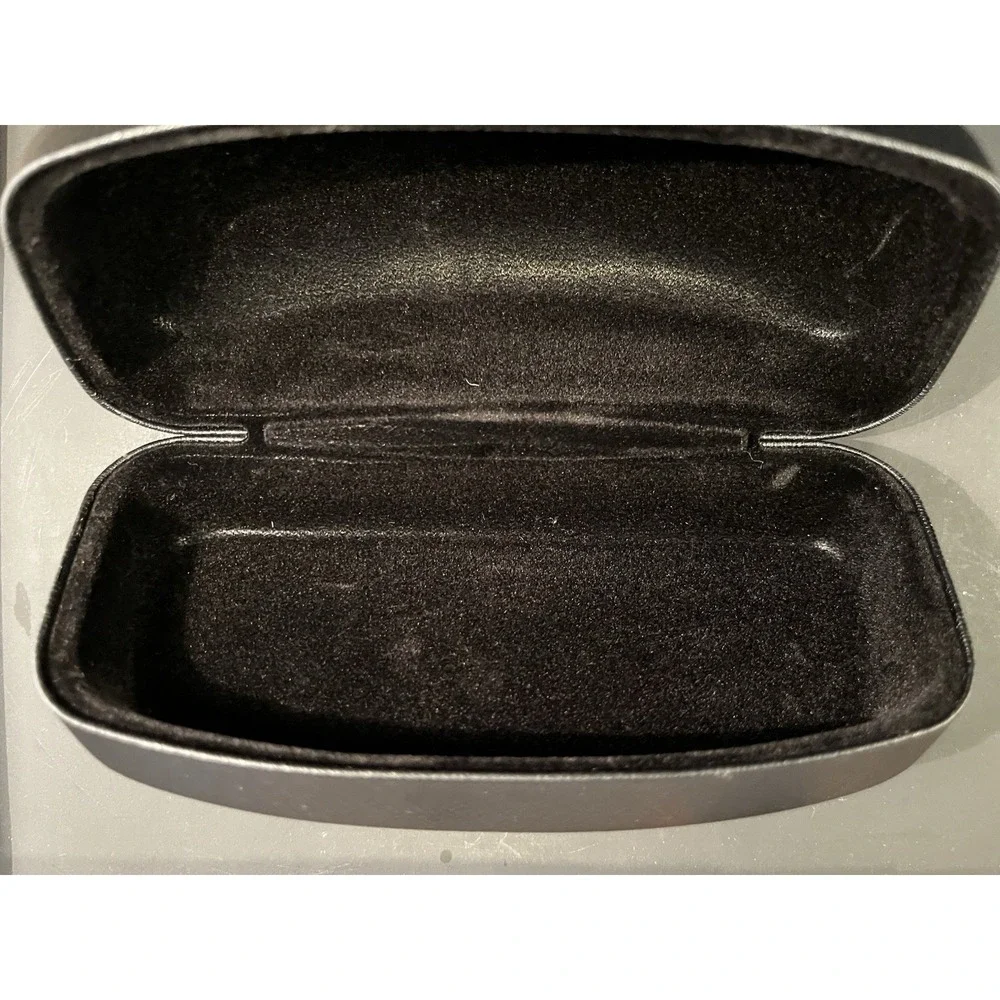Salvatore Ferragamo Black Plastic Hard Case ONLY for Sunglasses or Eyeglasses